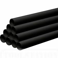 MS Round Pipe (Black/GI)